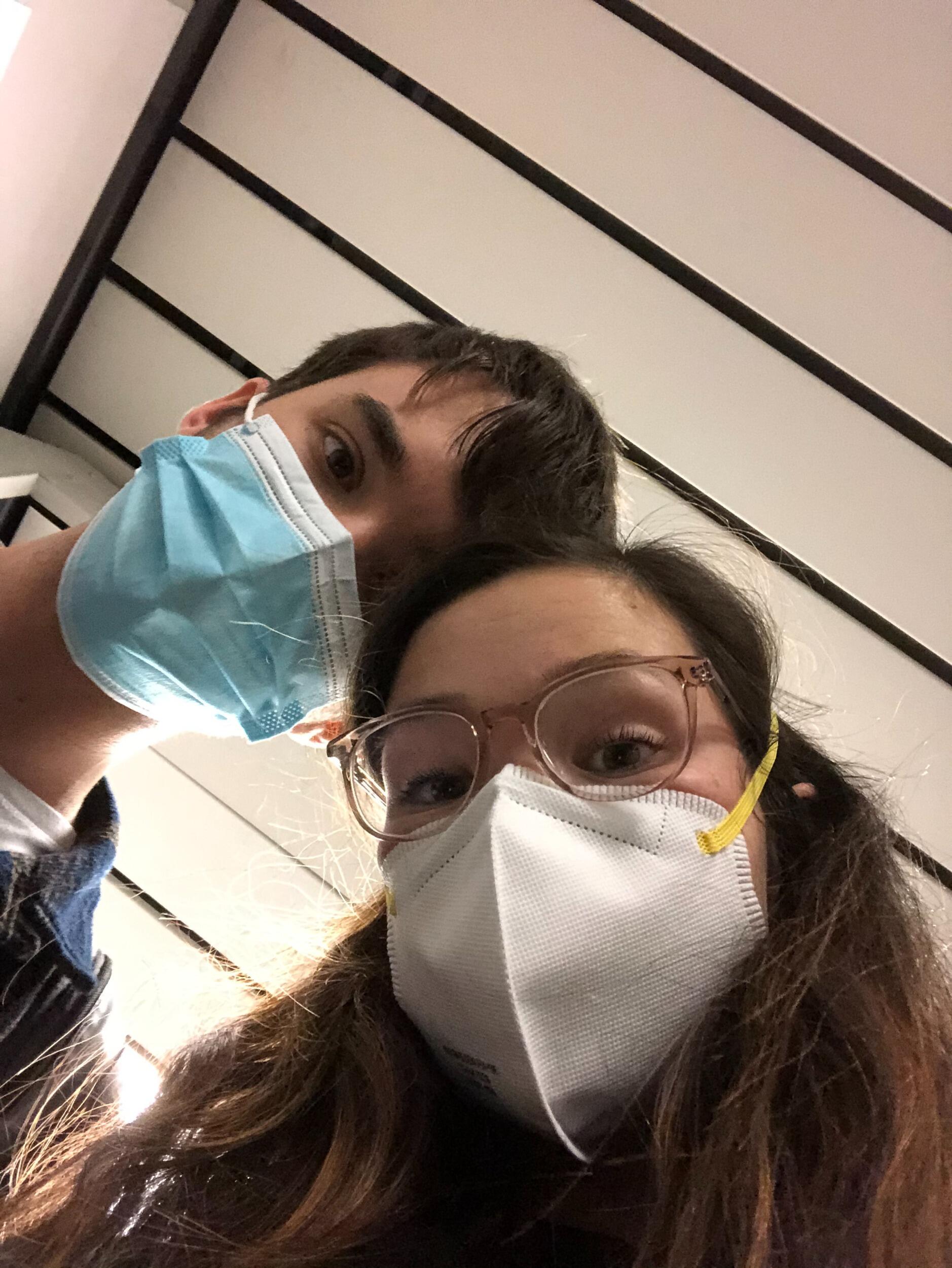 Braving long-distance and the pandemic!