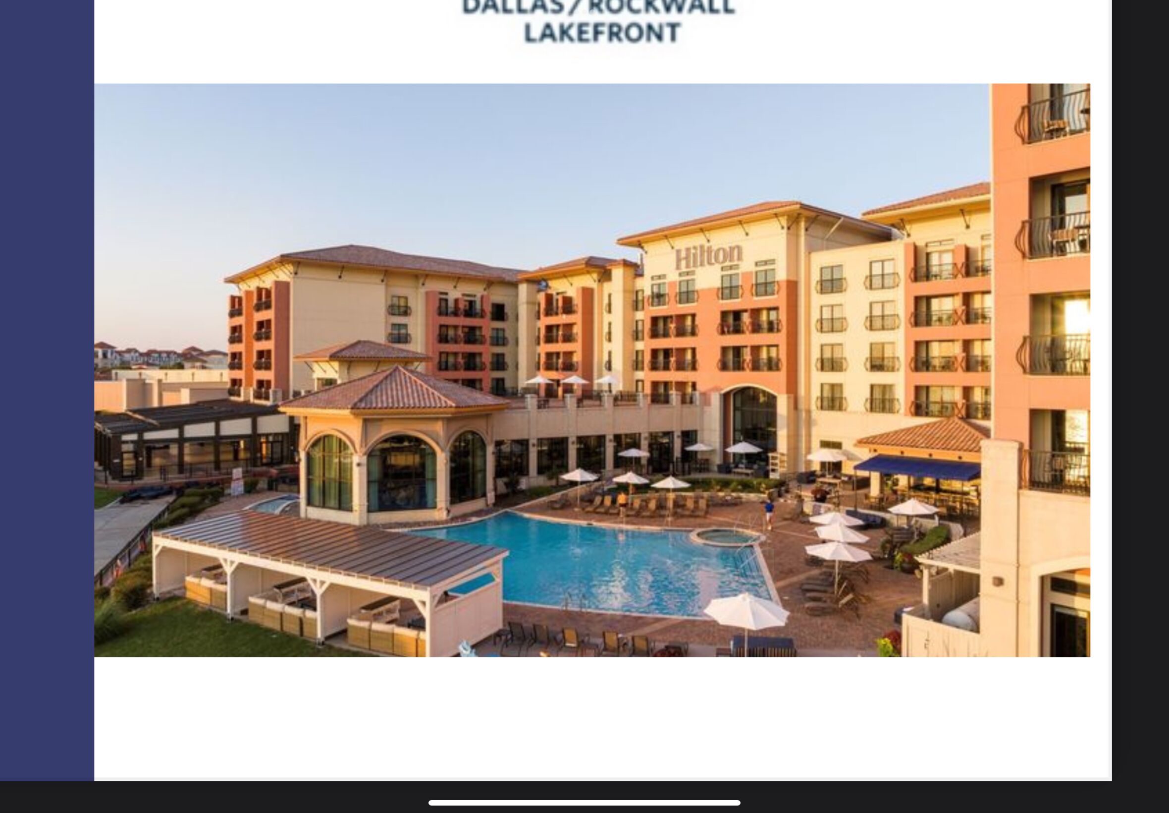 Picture of Hilton Dallas/Rockwall Lakefront
