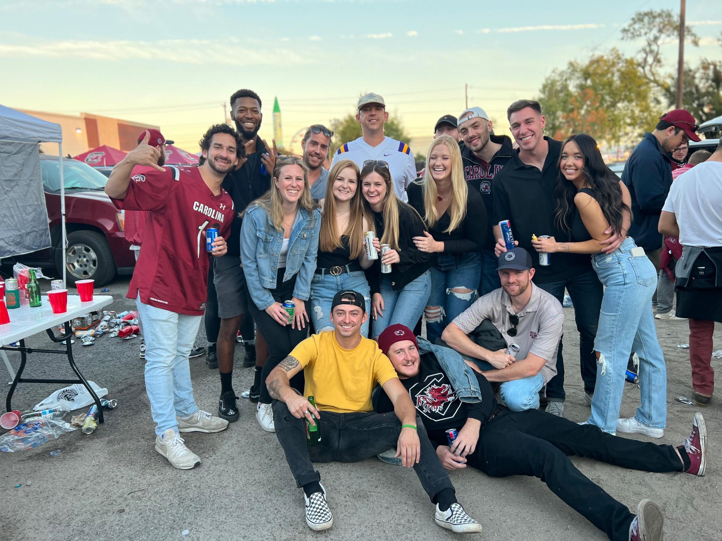 Lots of USC tailgates! We have had the same few spots at Seawells for the past 5 years and have spent countless Saturdays here. 