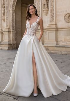 ÉTOILE Duchesse A-Line Wedding Dress