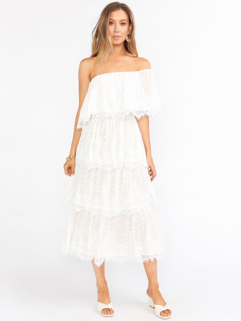 21 Off-the-Shoulder Wedding Guest Dresses to Shop Now