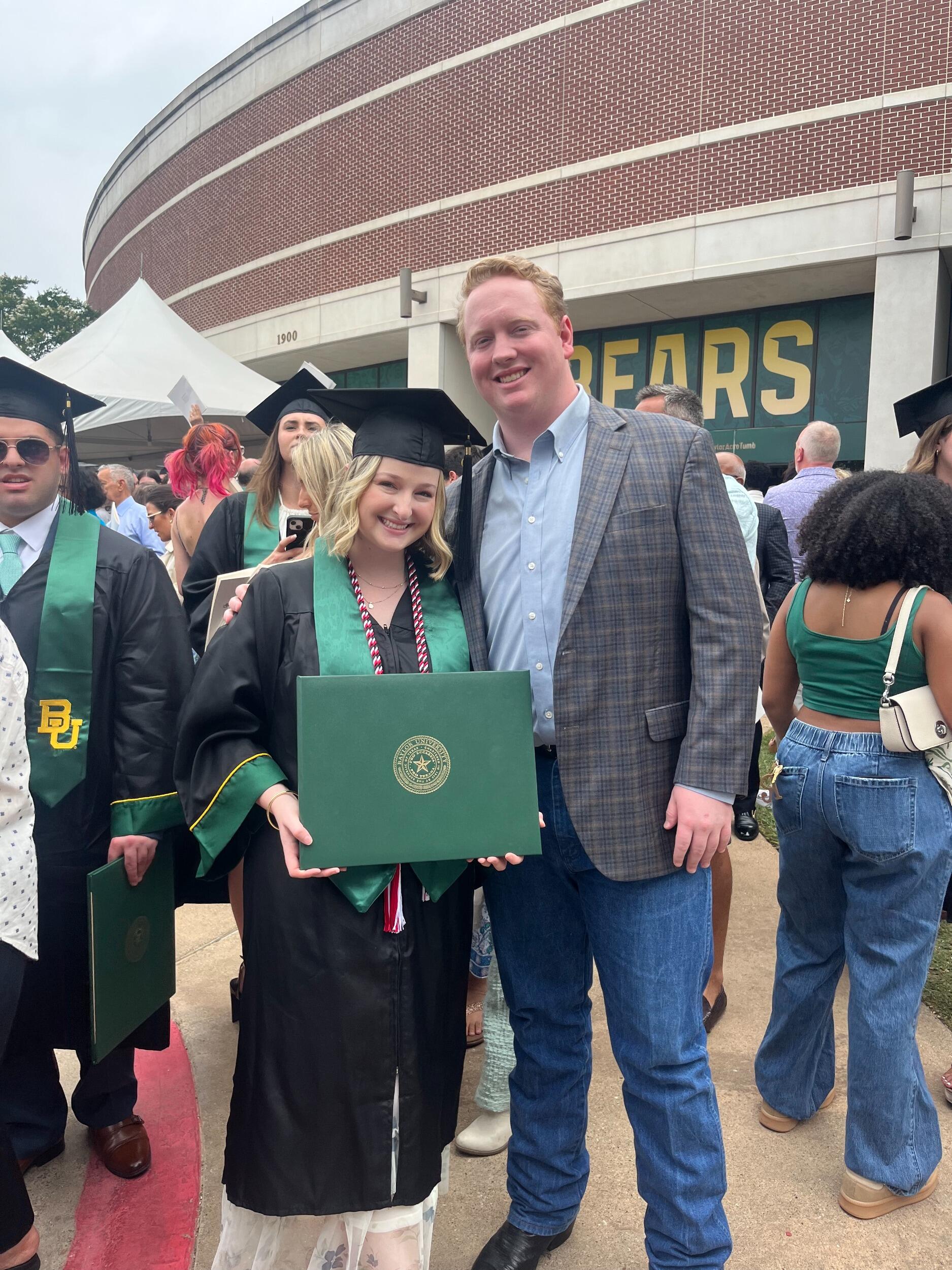Molly's Graduation from Baylor