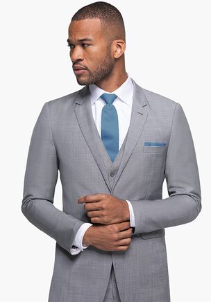 Gray Wedding Suits Tuxedos The Knot