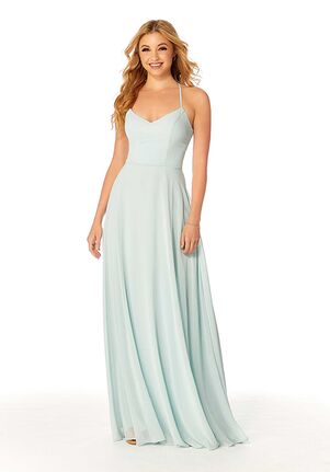 Morilee by Madeline Gardner Bridesmaids 21811 V-Neck Bridesmaid Dress