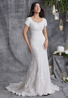 Rebecca Ingram DAPHNE LEIGH Sheath Wedding Dress