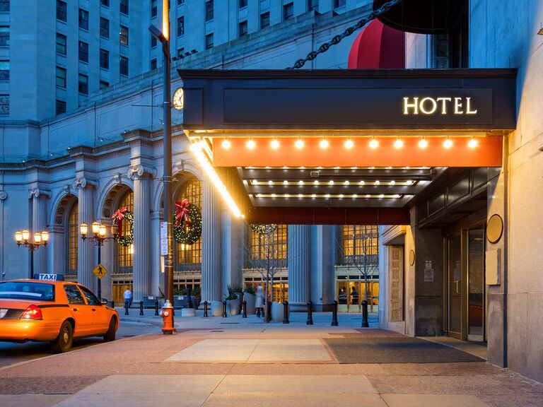 Hotel rooms for wedding guests 