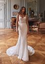 Moonlight Couture H1645 Mermaid and Trumpet Wedding Dress - thumbnail - 1
