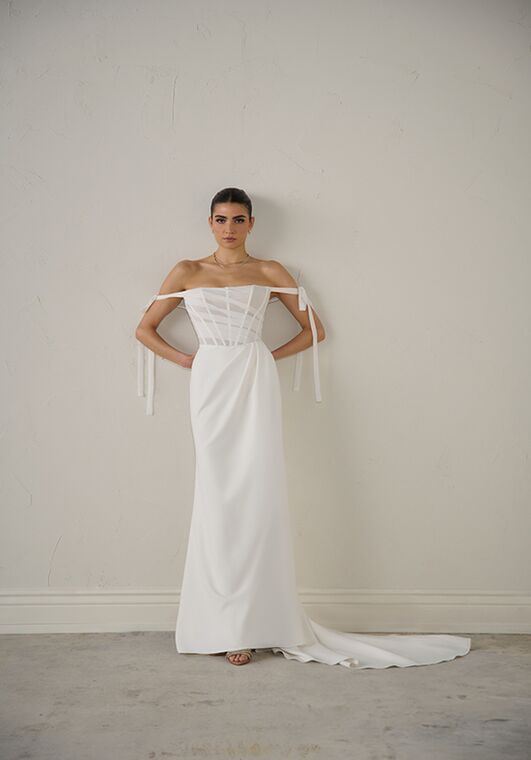 Justin Alexander Signature Cadenza Fit-and-Flare Wedding Dress - 4