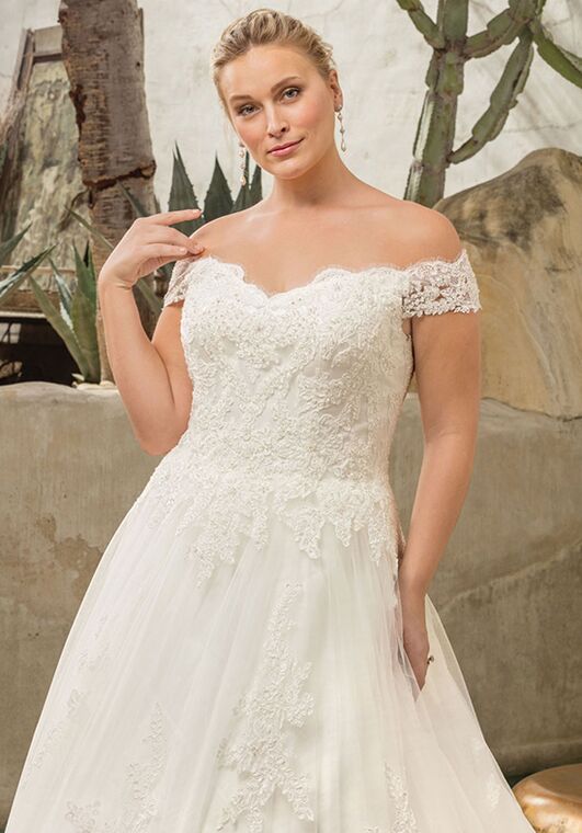 Casablanca Bridal Style 2290 Harlow A-Line Wedding Dress - 2