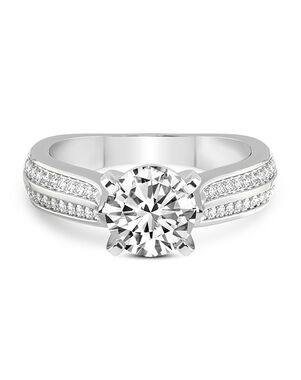 Friendly Diamonds Unique Princess, Asscher, Cushion, Emerald, Heart, Marquise, Pear, Radiant, Round, Oval Cut Engagement Ring