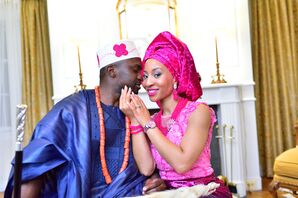 Vibrant Traditional African Wedding Attire