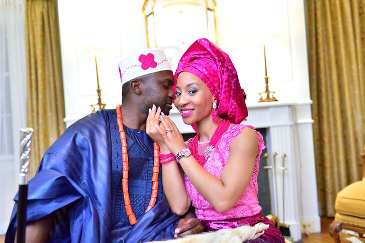 Vibrant Traditional African Wedding Attire
