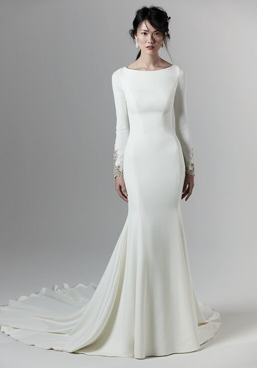 Sottero and Midgley ASTON Sheath Wedding Dress - 3