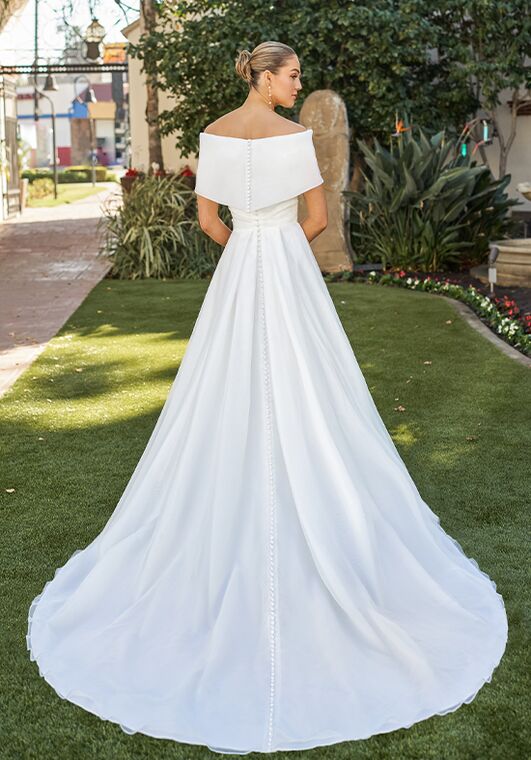 Jasmine Couture Eva A-Line Wedding Dress - 5