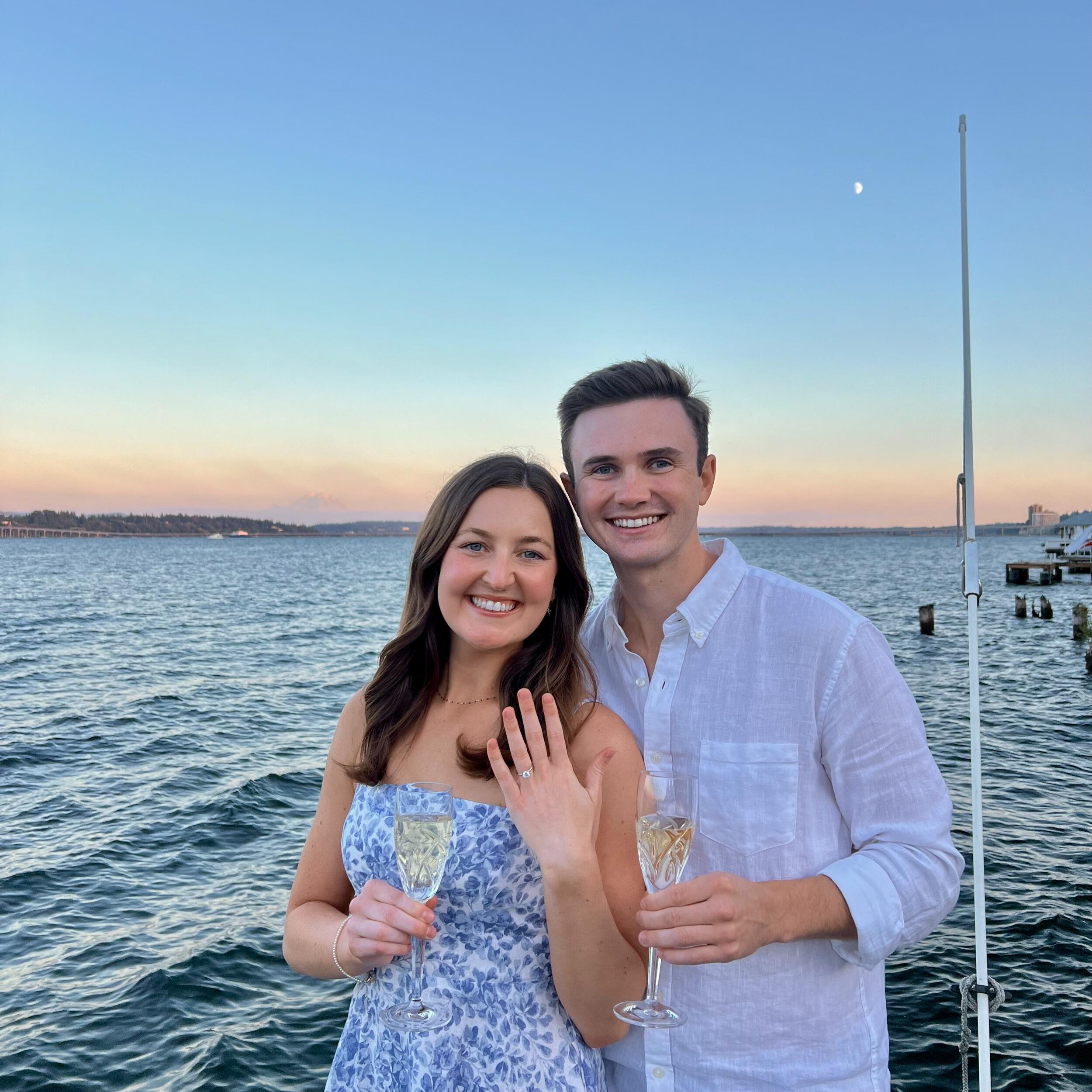 We're engaged!