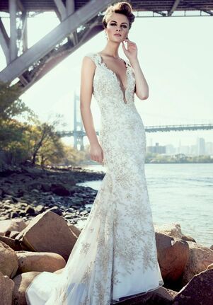 Stephen Yearick KSY88 Sheath Wedding Dress