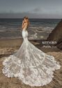 KITTY CHEN ALESSANDRA, H2122 Fit-and-Flare Wedding Dress - thumbnail - 5