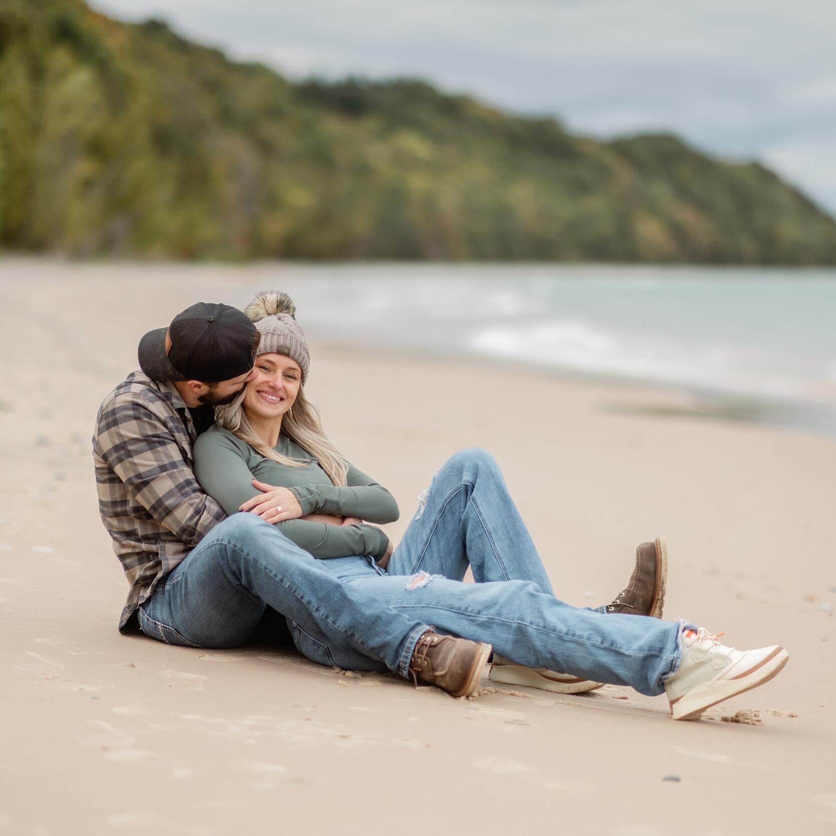 Picture of "You know you're in love when you can't fall asleep because reality is finally better than your dreams"