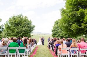 Outdoor Greenbrier Resort Ceremony