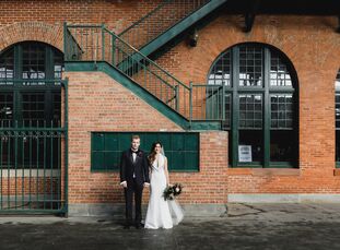Bevin Stella (31 and a senior marketing manager at The Knot) and  Matt Wheeler (33 and cofounder of SportsRecruits) met through mutual friends.  The c