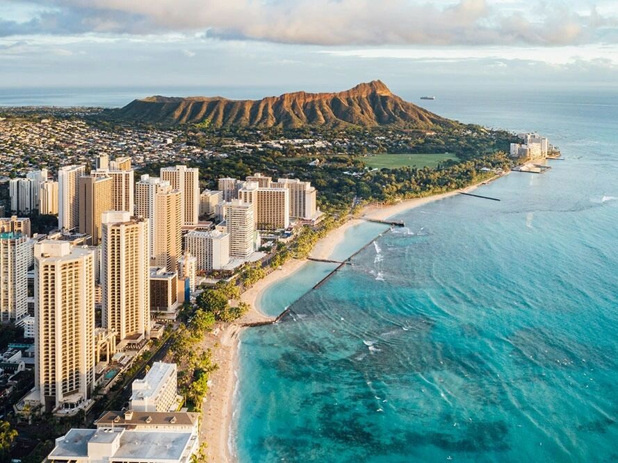 Picture of Honeymoon in Honolulu Hawaii  