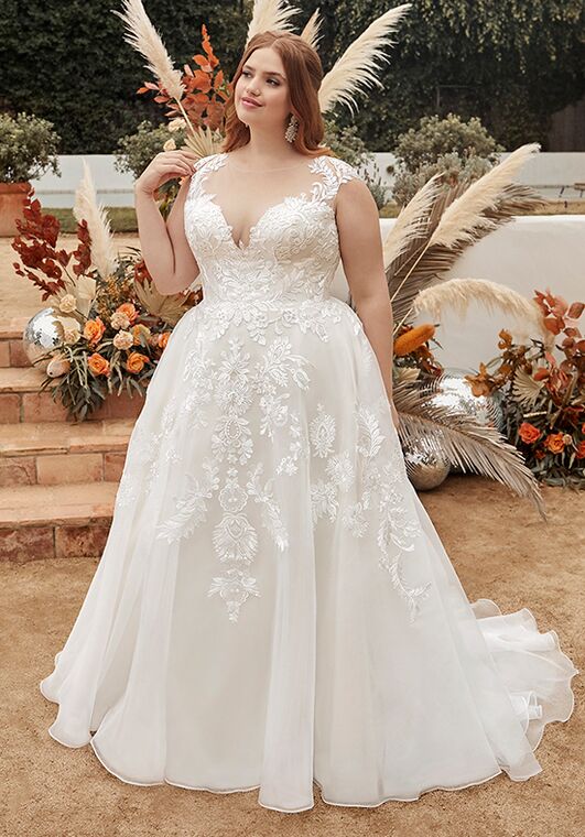 Beloved by Casablanca Bridal BL351 Mika A-Line Wedding Dress - 6