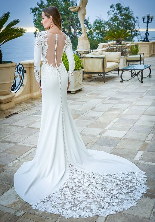 Jasmine Couture T222053 Mermaid Wedding Dress - 3