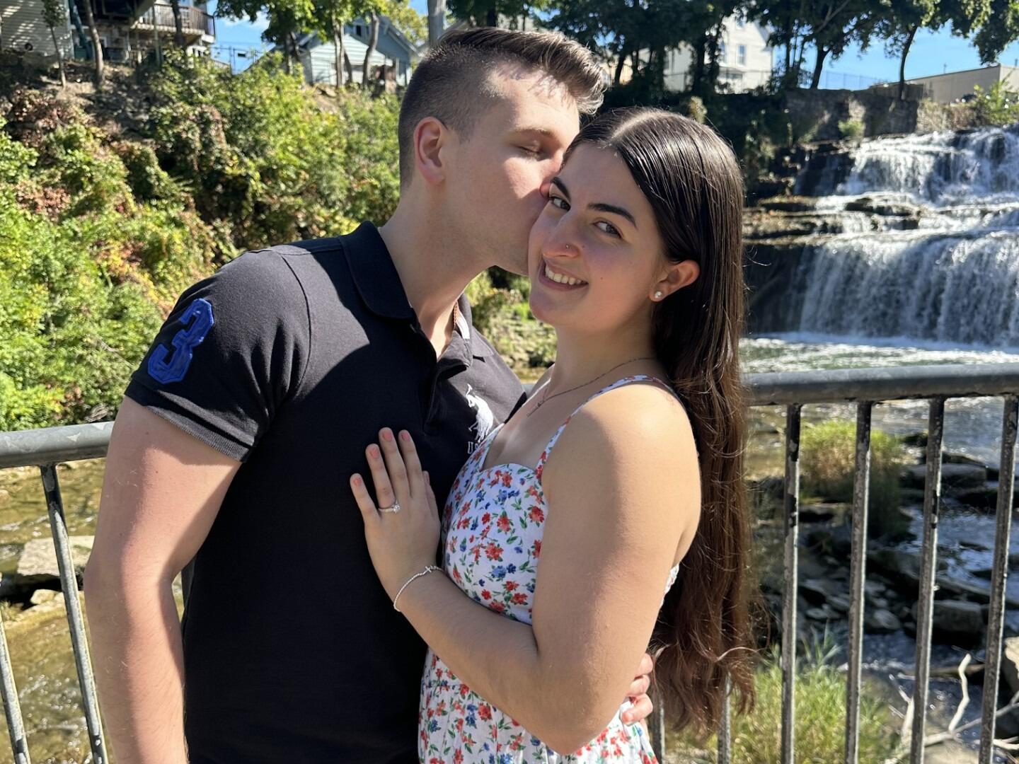 Picture of How We Got Engaged!