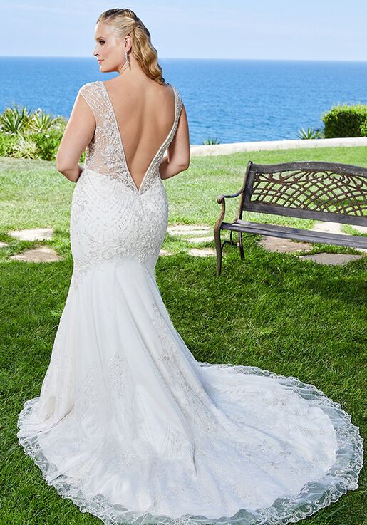 Casablanca Bridal 2407 Leilani Mermaid Wedding Dress - 4