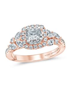 Kay Jewelers Glamorous Princess Cut Engagement Ring