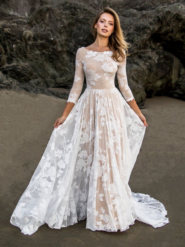 25 Best Floral Wedding Dresses for 20232024