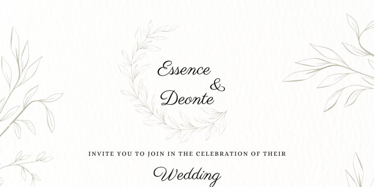 Essence & Deonte Home Page Banner