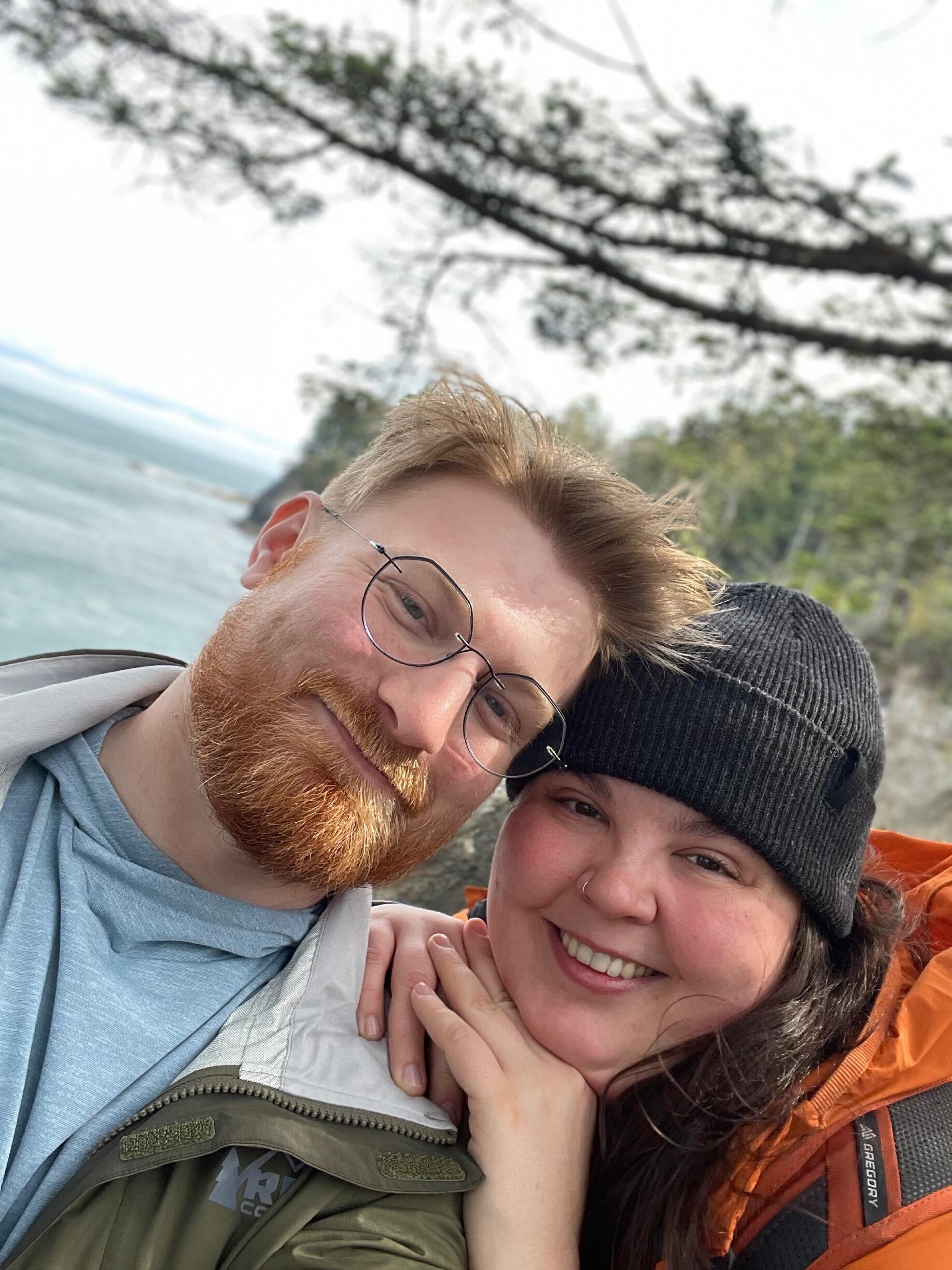 One of our first trips together to Olympic National Park.