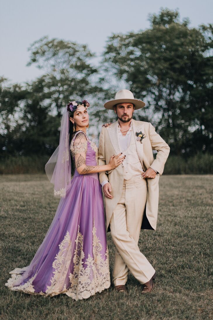Hannah and Mark's wanted their wedding to embody their love, vision, the Bampot House of Tea and their bohemian spirit. Not only was the wedding's boh