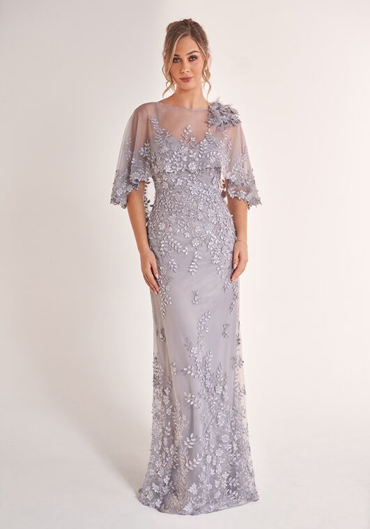 Jade Couture Mother of the Bride by Jasmine K278072 Silver Mother Of The Bride Dress - 2