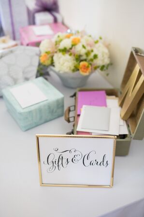 Wedding Card Table
