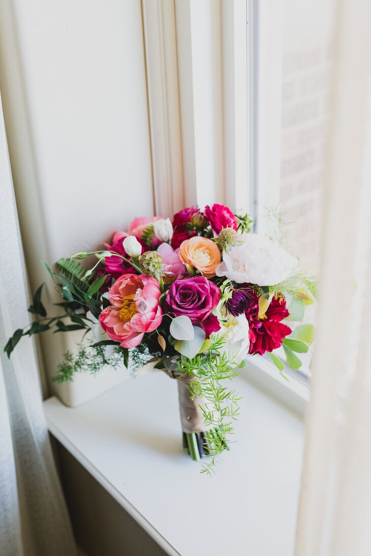 Spring Peony, Rose and Ranunculus Bouquet