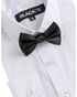BLACKTIE "Kingston" Black Tuxedo (5-Piece Set) Flower Girl Dress and Ring Bearer Outfit - thumbnail - 6