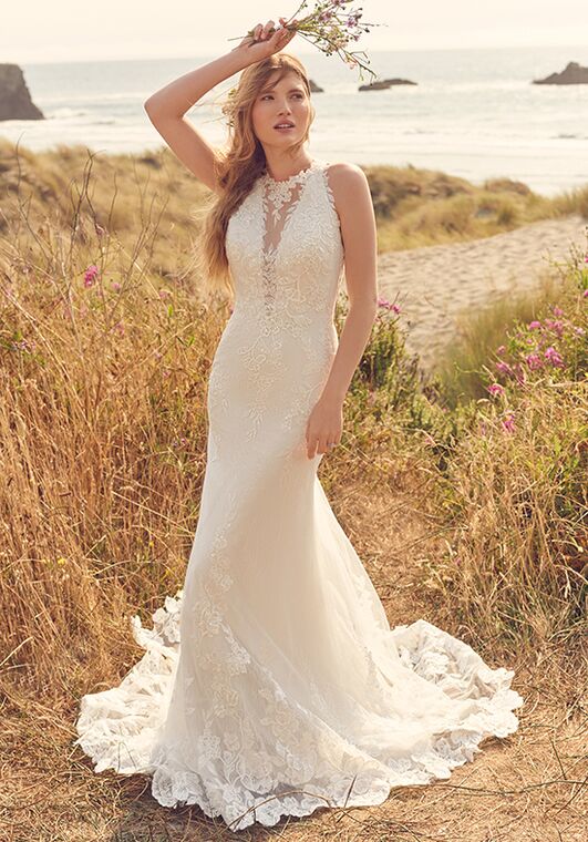 Rebecca Ingram HAZEL Sheath Wedding Dress - 5