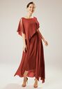 AW Bridal AW Orla Dress Red Mother Of The Bride Dress - thumbnail - 4