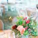 Fresh-Picked Flower Arrangements on Wood Farm Tables