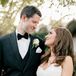 Bride and Groom at Their Aldie Mansion Wedding