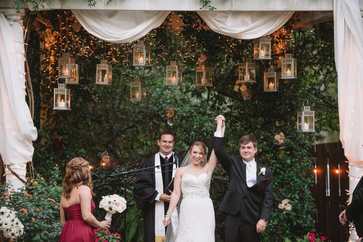 Even though Stacy and Chris were planning a rustic barn wedding, they still wanted to ensure that they were hosting a formal affair.