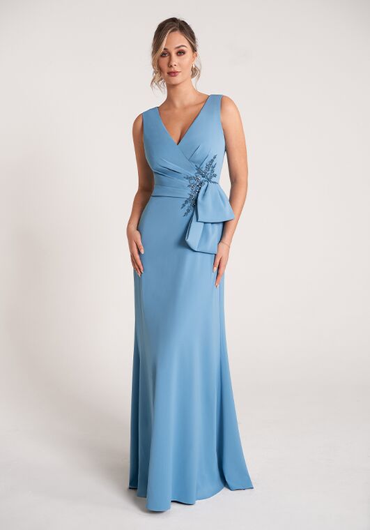 Jade Couture Mother of the Bride by Jasmine K278054 Blue Mother Of The Bride Dress - 2