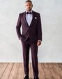 The Black Tux Plum Shawl Tuxedo Purple Tuxedo - thumbnail - 6