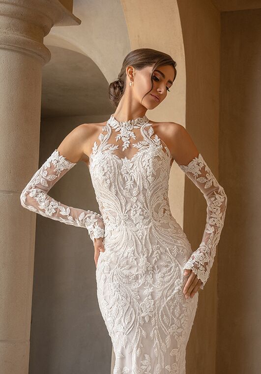KITTYCHEN WYLIE, H2536 Fit-and-Flare Wedding Dress - 2