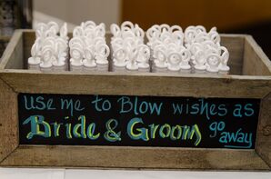 Bubbles for Newlyweds Exit