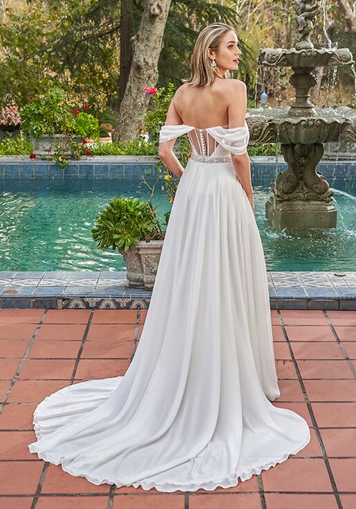 Jasmine Couture KINSLEY T242060 Jumpsuit Wedding Dress - 5
