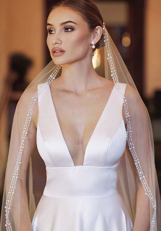Essense of Australia D4359 A-Line Wedding Dress - 5