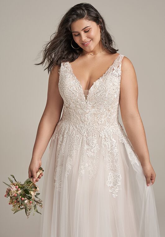 Rebecca Ingram EMILY LYNETTE A-Line Wedding Dress - 3